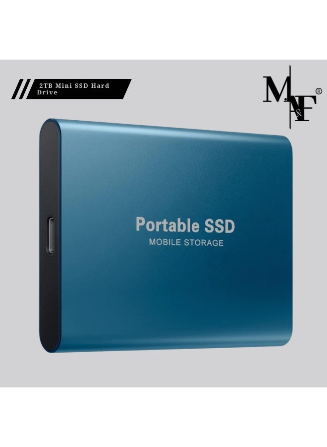 Portable External Hard Drive 2TB , Mini SSD…