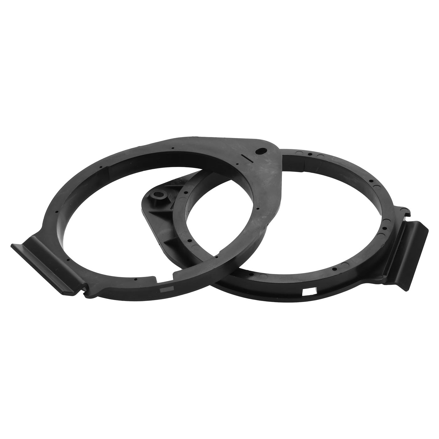 Compare VekAuto 2 Pcs Speaker Spacer Ring Tweeter Speaker Spacer Adapter for GMC Yukon 20072019 Waterproof for 6.5 ABS Black Front Rear at KSA Price