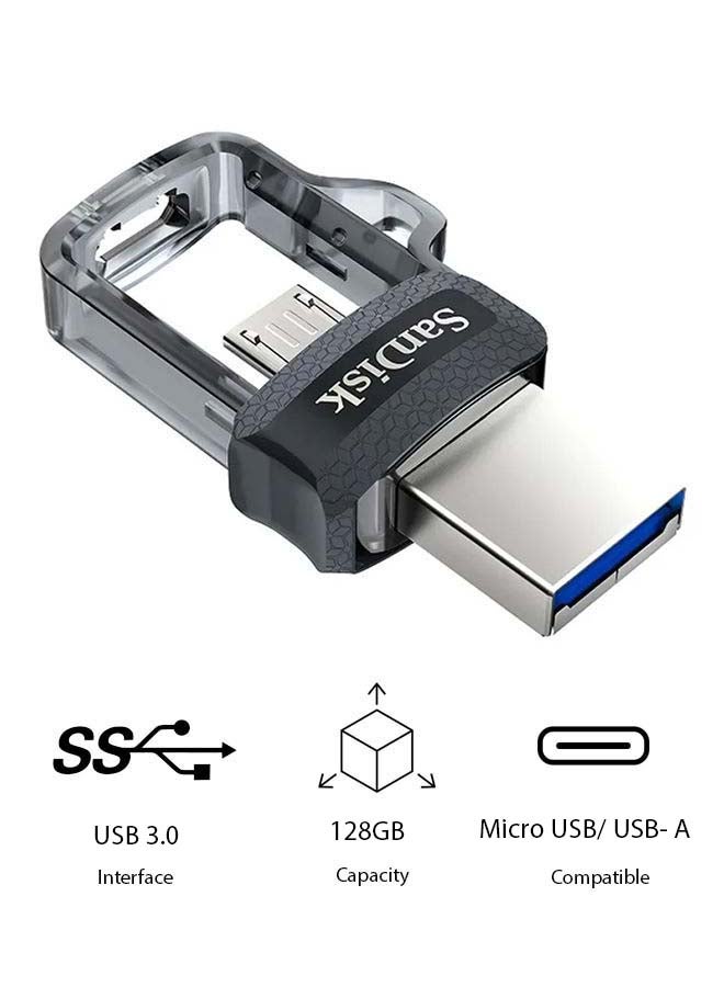 Compare Ultra Dual Drive m3.0 USB Type A Read Speed 130MBs for Windows 7, Windows 8, Windows 10, Mac OS X v10.9+ SDDD3128GG46 at KSA Price