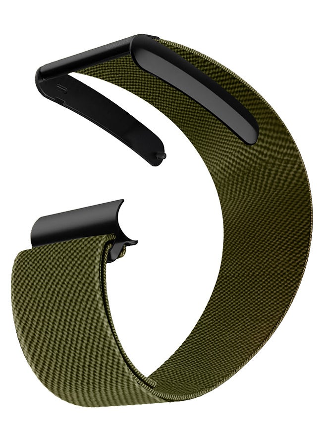 Compare Premium Adjustable Nylon Strap for WHOOP 5 – Lightweight & Breathable Replacement Band  Olive Green at KSA Price