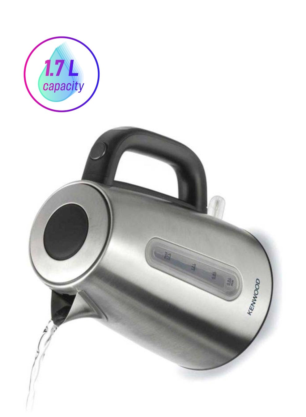Compare Kettle, Stainless Steel, Auto ShutOff, Removable Mesh Filter 1.7 L 2200 W ZJM10.000SS Silver at KSA Price