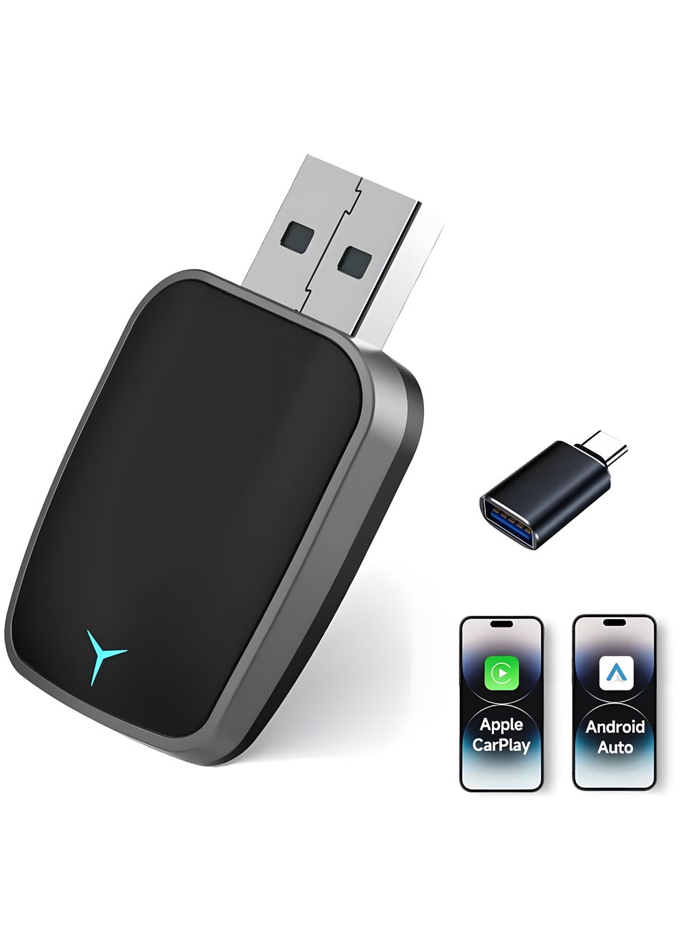 Mini Wireless Carplay Adapter, Convert Wired to…