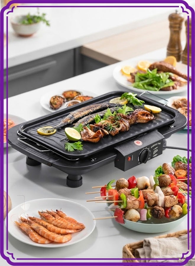 Smokeless Indoor Electric Grill Copper Extra Large…