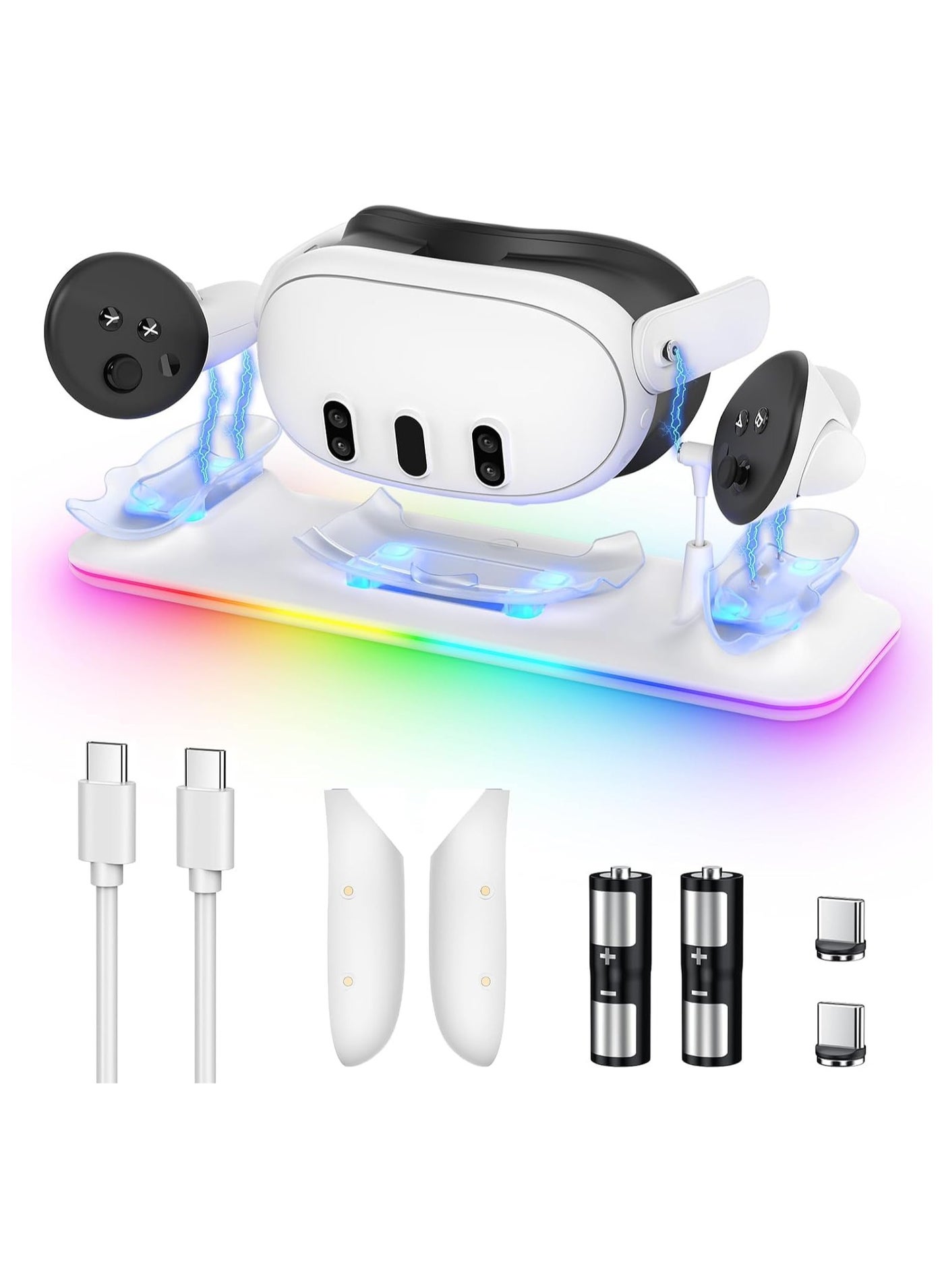 XICEN Charging Dock for Meta Quest 3, Fast Charging…