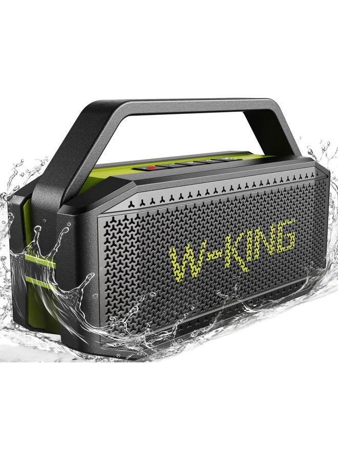 Portable Loud Bluetooth Speakers with Subwoofer, 60W(80W…