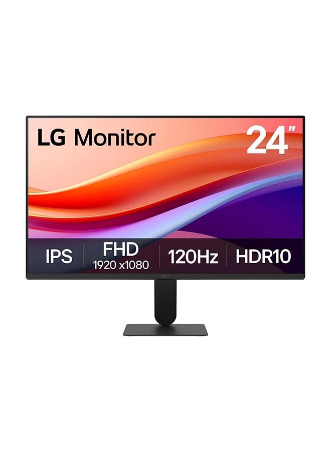 Compare 24Inch Full HD IPS Monitor, 120Hz, 5ms, HDR10, 99% sRGB, 3Side Borderless Design, HDMI & VGA Ports, Tilt Adjustable, VESA Mount, Eye Comfort Mode, Flicker Safe, Black | 24U411AB black at KSA Price