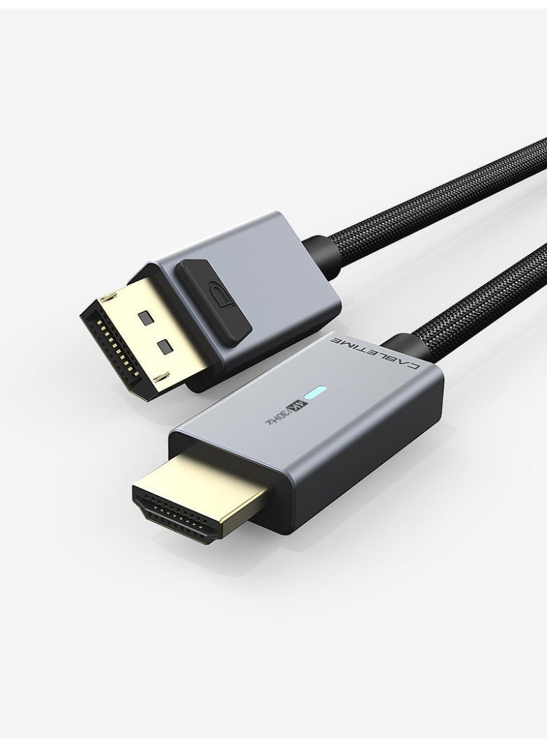 CABLETIME DP TO HDMI CONVERTER CABLE 4K 30HZ…