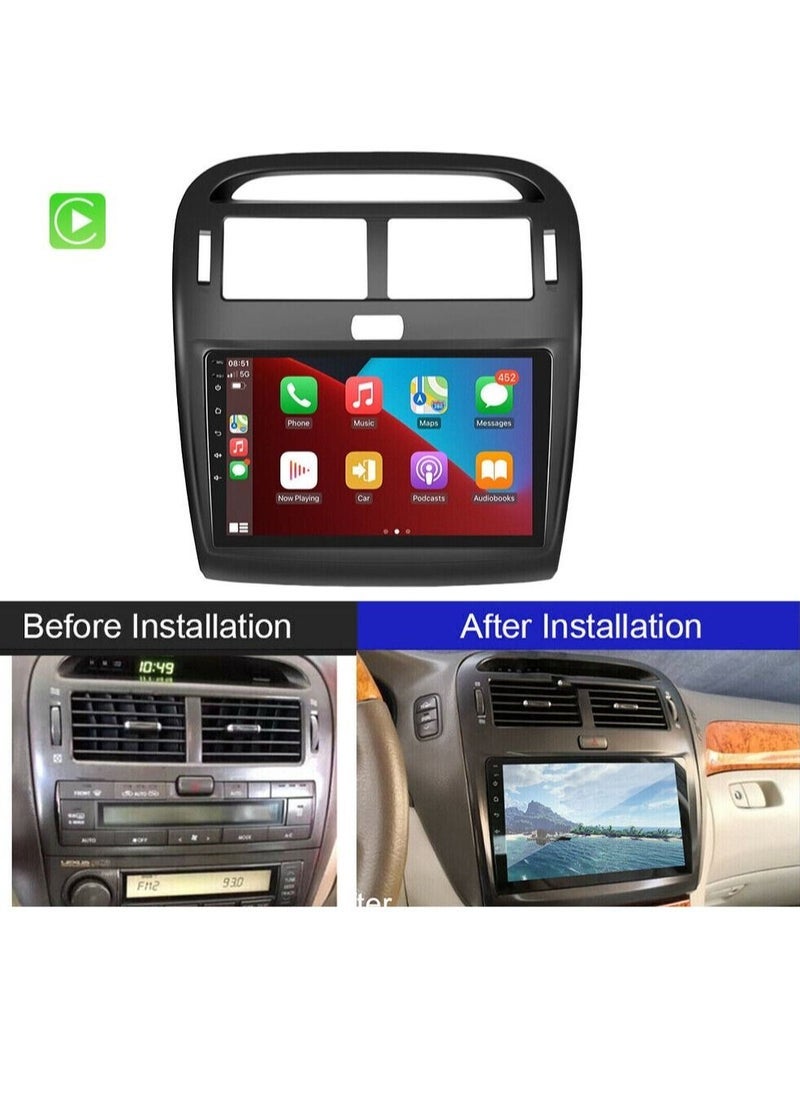Compare Android Car Stereo For Lexus LS430 AC Up 2001 2002 2003 4GB RAM Support Apple Carplay Android Auto Wireless QLED Touch Screen DSP Bluetooth AHD Camera Included SIM Card Support at KSA Price