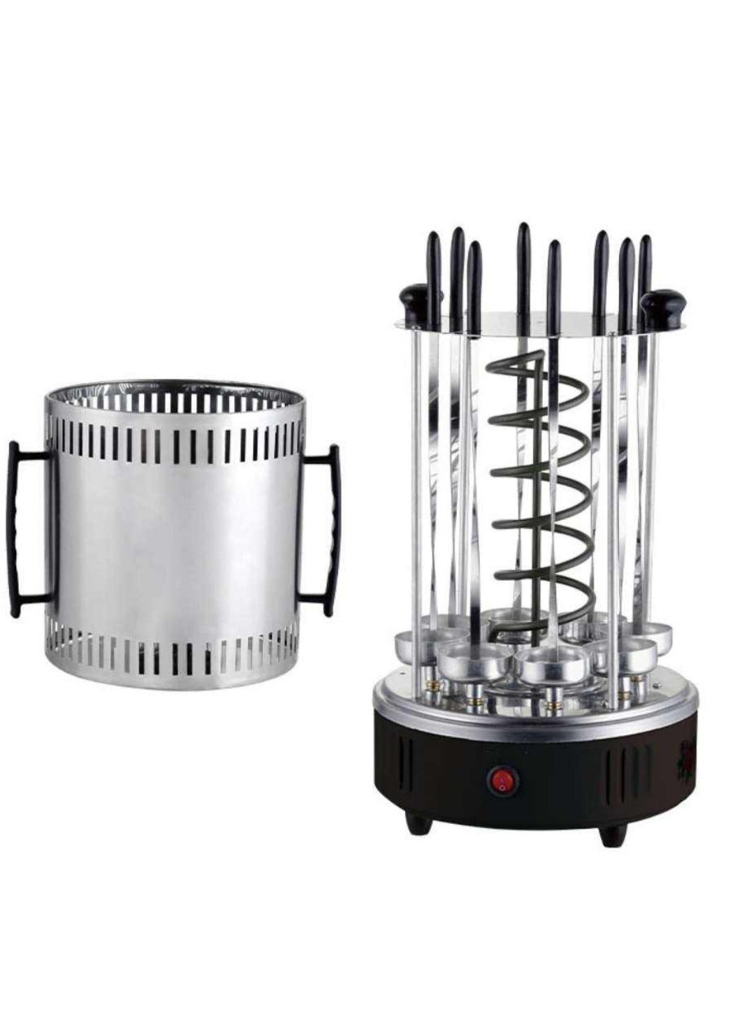 Stainless Steel Automatic Rotating Skewer Barbecue…