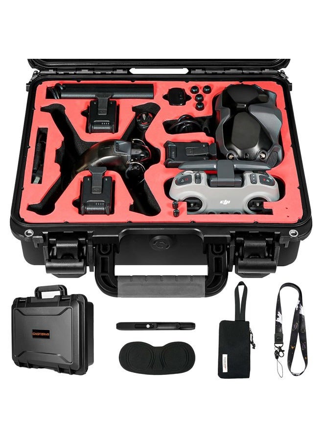 Compare Hard Carrying Case for DJI FPV Drone, Gagiater Waterproof Suitcase for FPV Combo Fly More and Accessories Safe and Portable at KSA Price