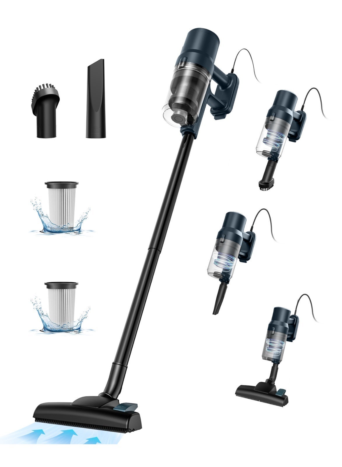 SCV15 Vacuum Cleaner Corded with 21KPa Handheld Vacuum…