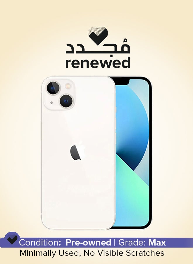 Compare Renewed  iPhone 13 256GB Starlight 5G With Facetime  International Version at KSA Price