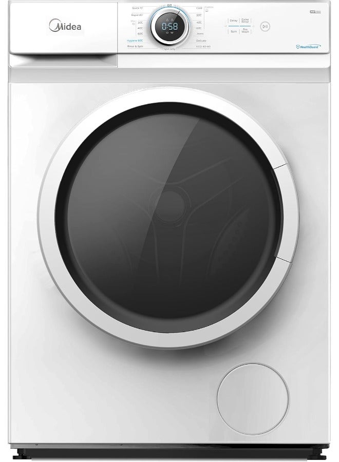 Compare 7 Kg Front Load Washing Machine With Lunar Dial, 1200 RPM, 15 Programs, Fully Automatic Washer, Digital LED Display, Child Lock, 90° Hygiene, Mute Function 50.0 W 7 kg 50 W 7 kg 50 W MF100W70WGCC White at KSA Price