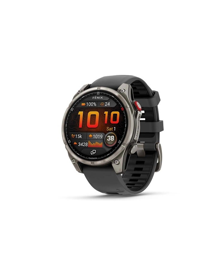 Fenix 8 Pro - 47MM - Titanium with Graphite/Black…