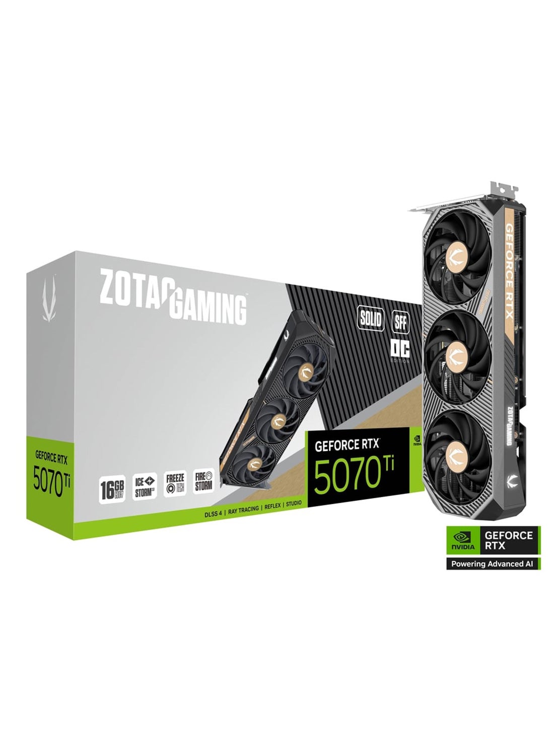 GAMING GeForce RTX 5070 Ti SOLID SFF OC,…