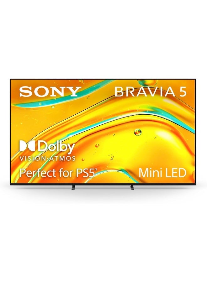 Compare BRAVIA 5  55 MiniLED 4K Smart Google TV K55XR50 black at KSA Price