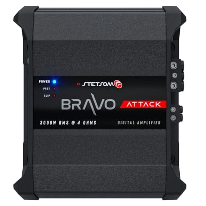 Compare Bravo Attack 3000 4 Ohms Mono Car Amplifier, 3000.1 3K Watts Rms, 4 Stable Car Audio, Full Range Hd Sound Quality, 3000X1, Crossover & Bass Boost, Car Stereo Speaker Md, Smart Coolers at KSA Price