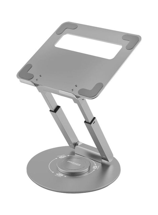 Aluminum Laptop Sit To Stand 360-Degree Rotatable…