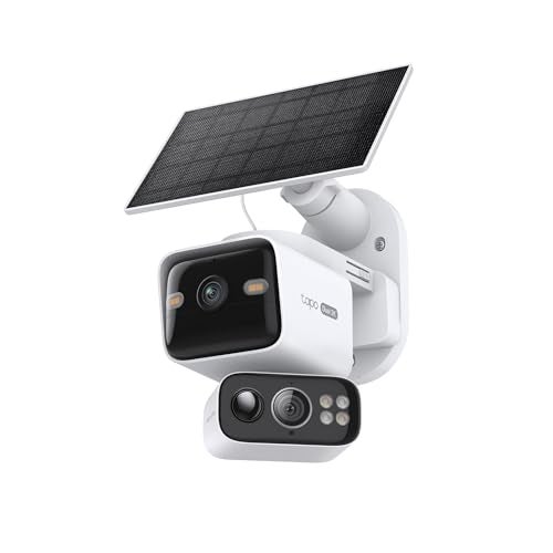 Tapo 2K Dual Lens PanTilt Security Battery Camera…