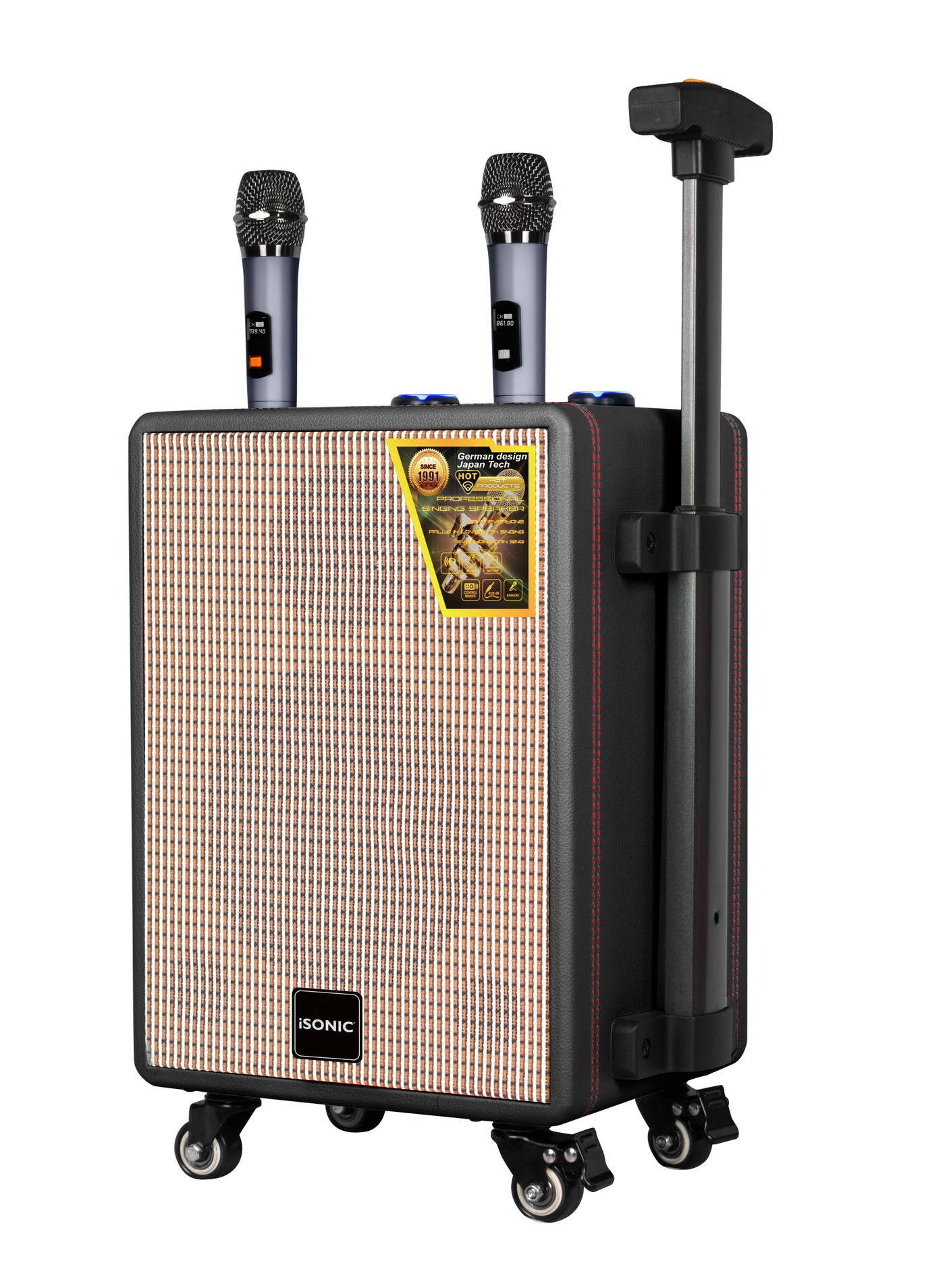 iSonic IS 482 Portable Bluetooth Trolley Speaker –…