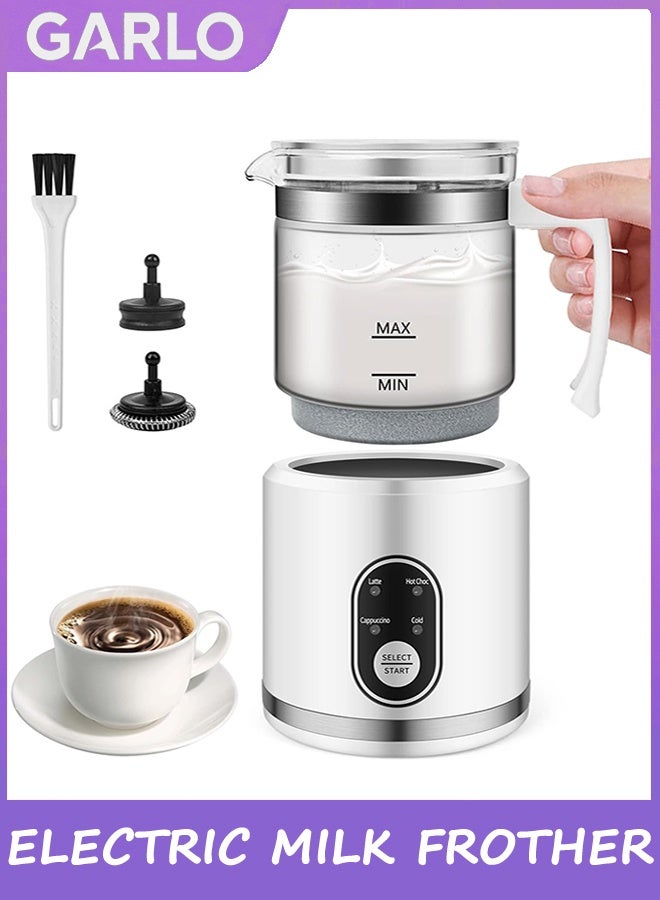 Electric Milk Frother and Steamer, 4 In 1…