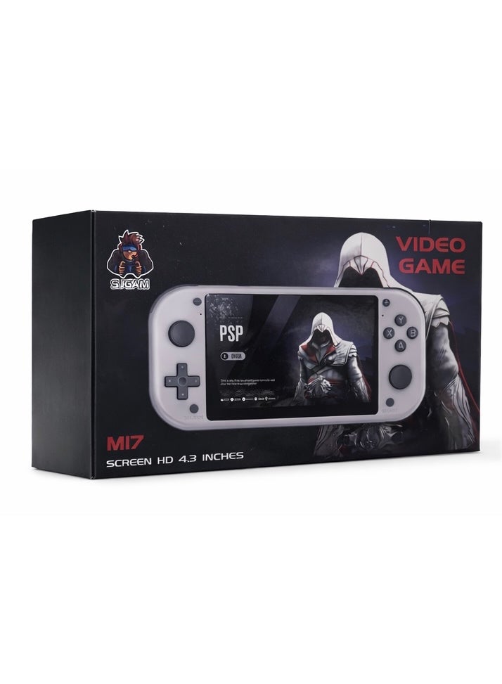 Compare MI7 4.3” HD Portable Handheld Game Console – 2000mAh Battery – Retro Video Gaming Player – TF Card Support – Grey at KSA Price
