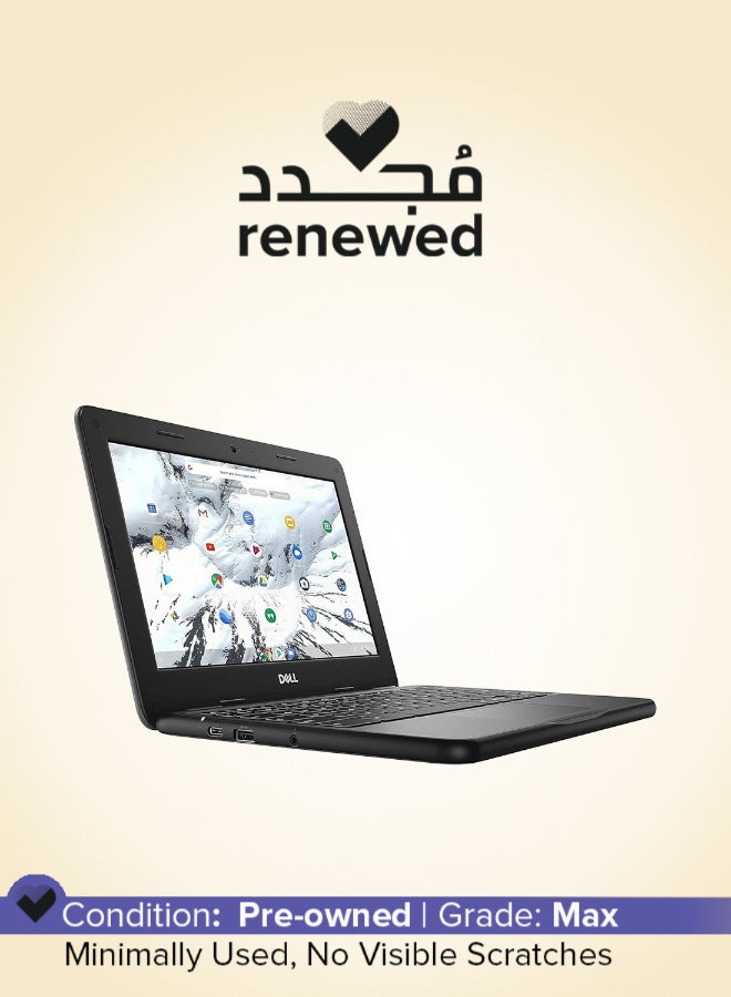 Compare Renewed  Chromebook 3100 Laptop With 11.6Inch Full HD Display,Celeron N4020 ProcessorDual Core4GB RAM32GB eMMCChrome OS Black at KSA Price