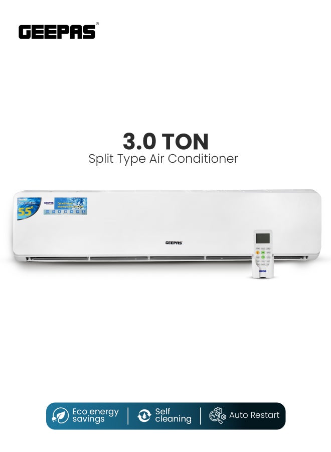 Compare 3.0 TON Split Air Conditioner LED Display, 4D Airflow, with Auto Restart Function and Golden Fin Technology Ideal for Home and Office Hotel Rooms, Lounges, Reception Areas, etc. 5 Years Compressor Warranty 4230 W GACS3625CUE white at KSA Price