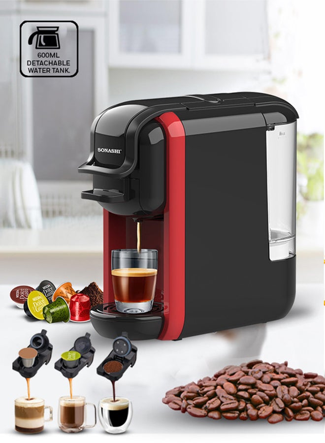 3 in 1 Multifunction Espresso Coffee Machine…