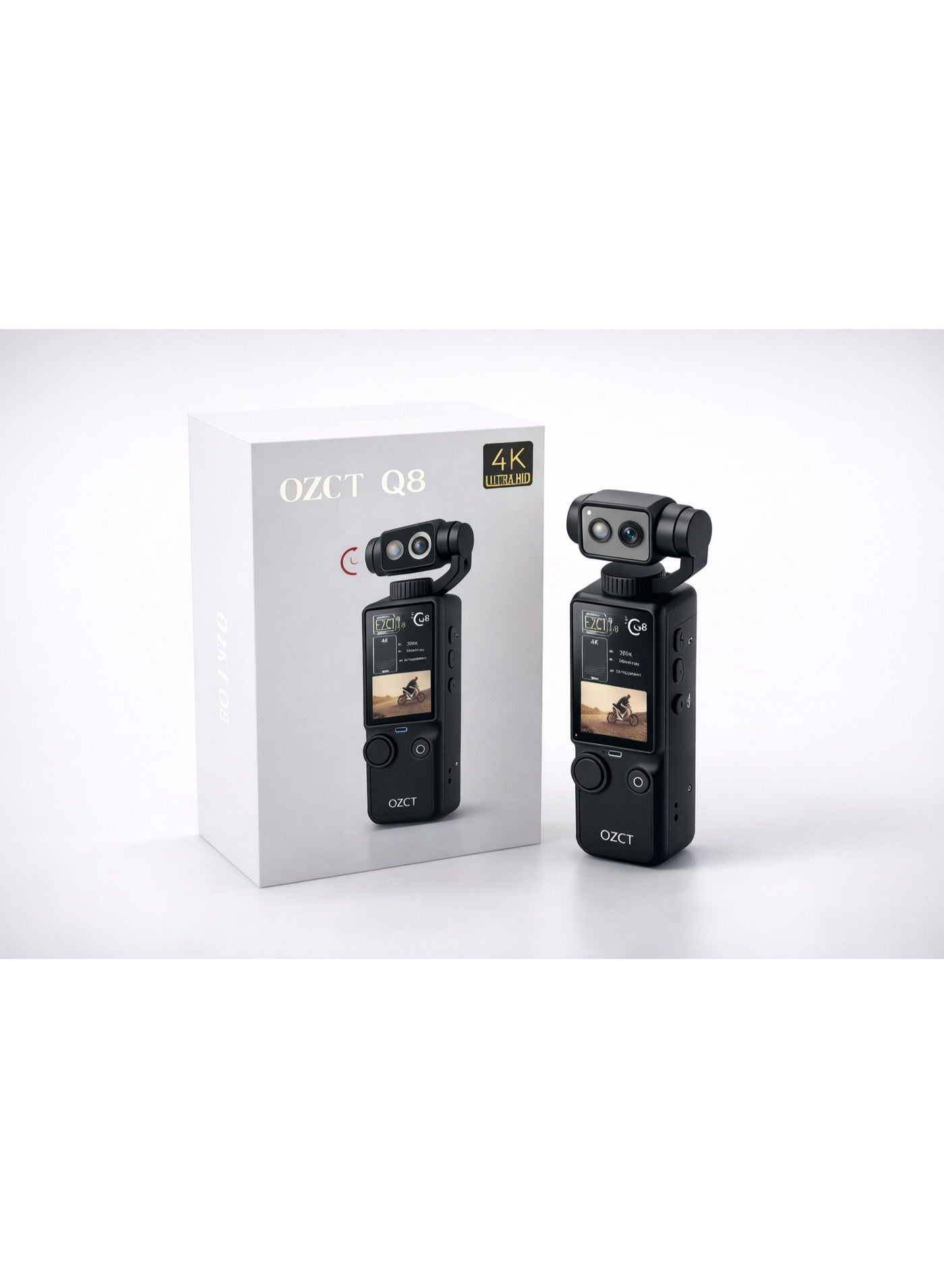 OZCT Q8 4K Action Camera – Capture Every Moment with…