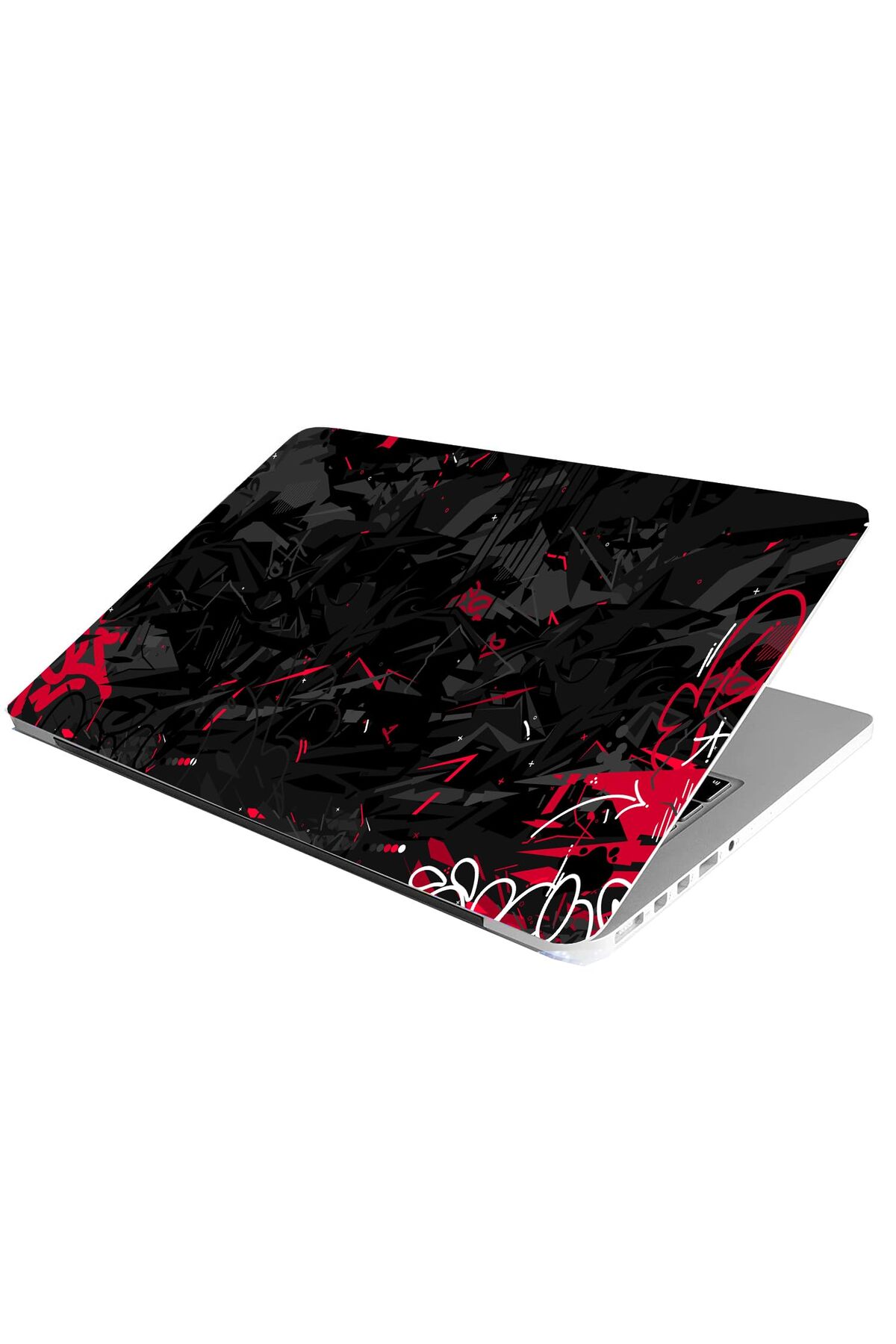 Compare Laptop Skin Sticker Graffiti Design, HD Decorative Laptop Cover, Dustproof Waterproof Scratch Resistant Reusable Decal for Laptops Up to 15.6 Inch at KSA Price