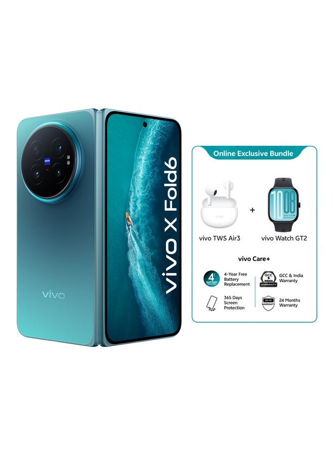 X Fold6 5G Foldable Dual SIM Blue 12GB RAM…