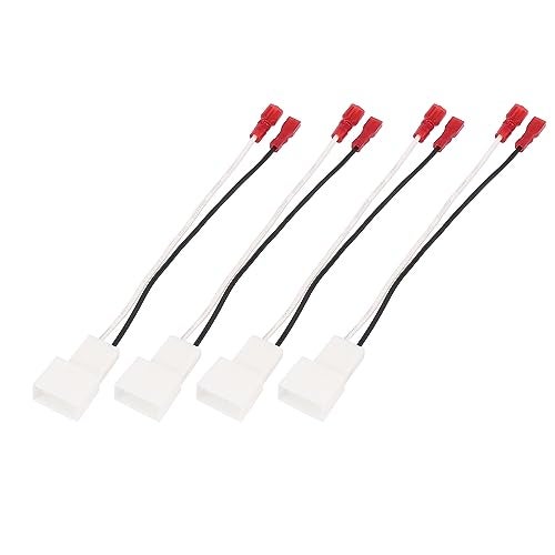 X AUTOHAUX 4pcs Car Speaker Connector Harness…