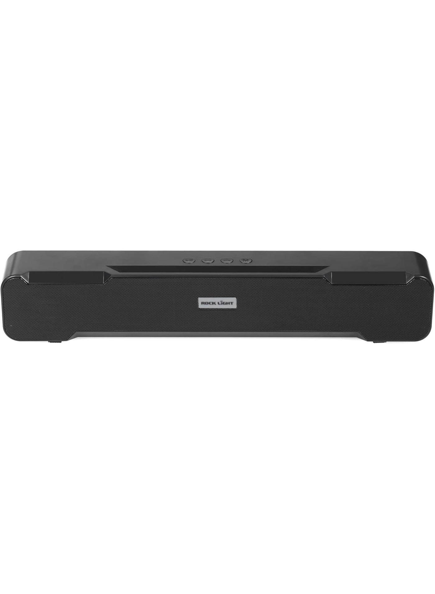 Compare Portable Bluetooth Soundbar – 10W Stereo TV Speaker with Dynamic Thunder Sound, 1200mAh Battery 6 Hours Playtime, TF Card Slot, FM, TWS, BT 5.3 – Black at KSA Price