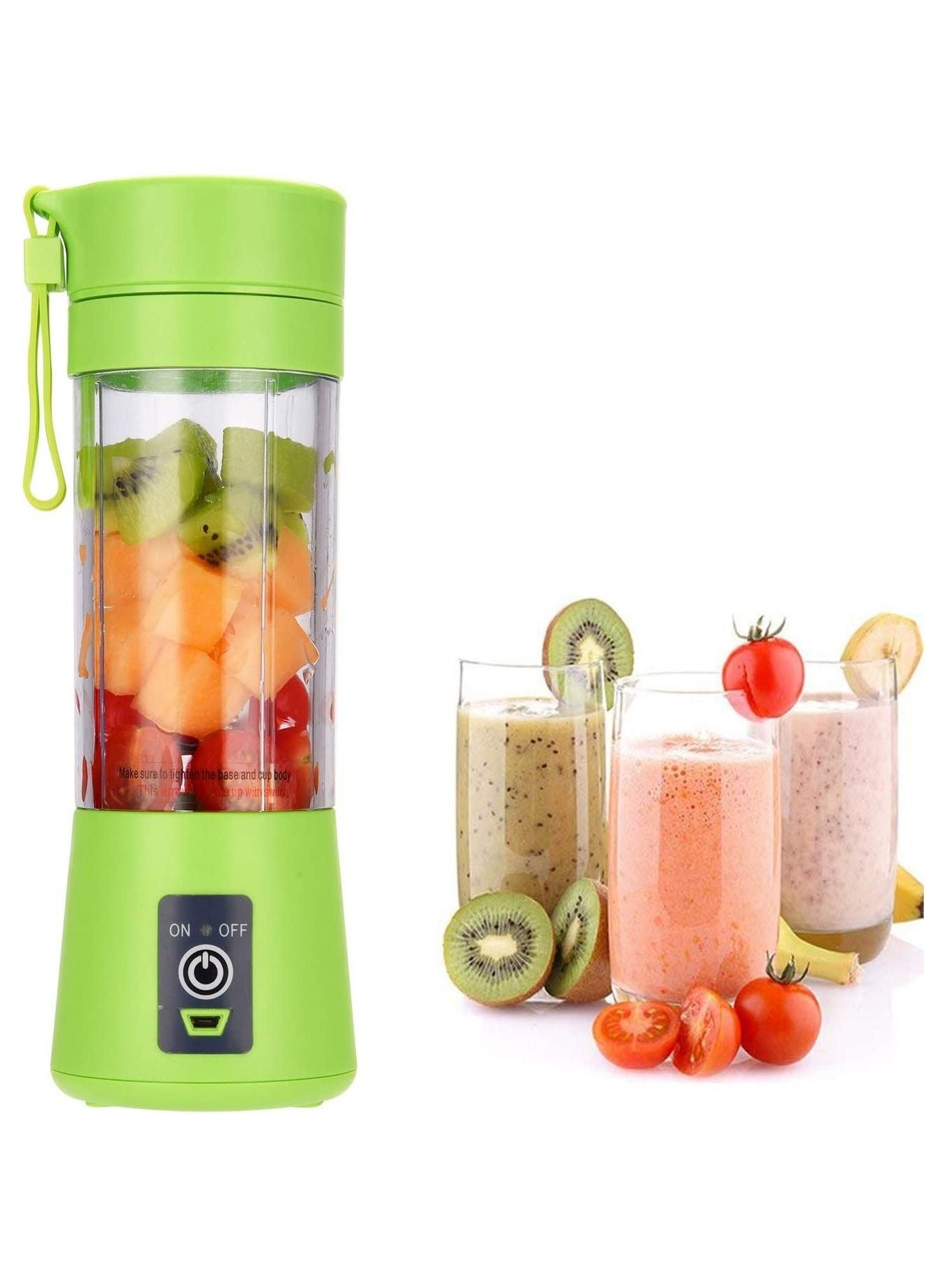 Rechargeable Portable Blender Juicer USB Cordless…