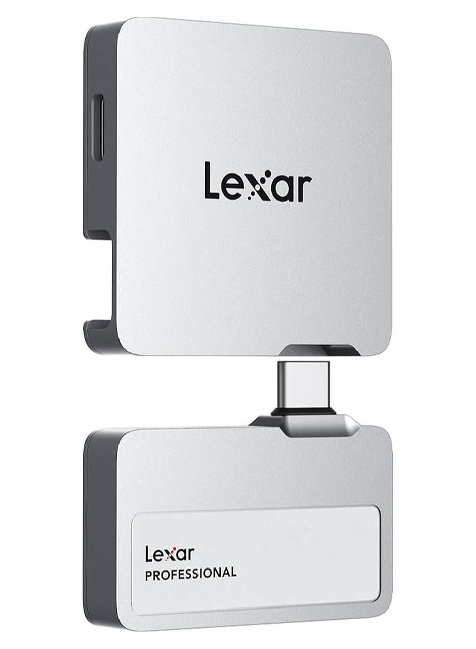 Lexar 1TB Professional Go Portable SSD w/Hub,…