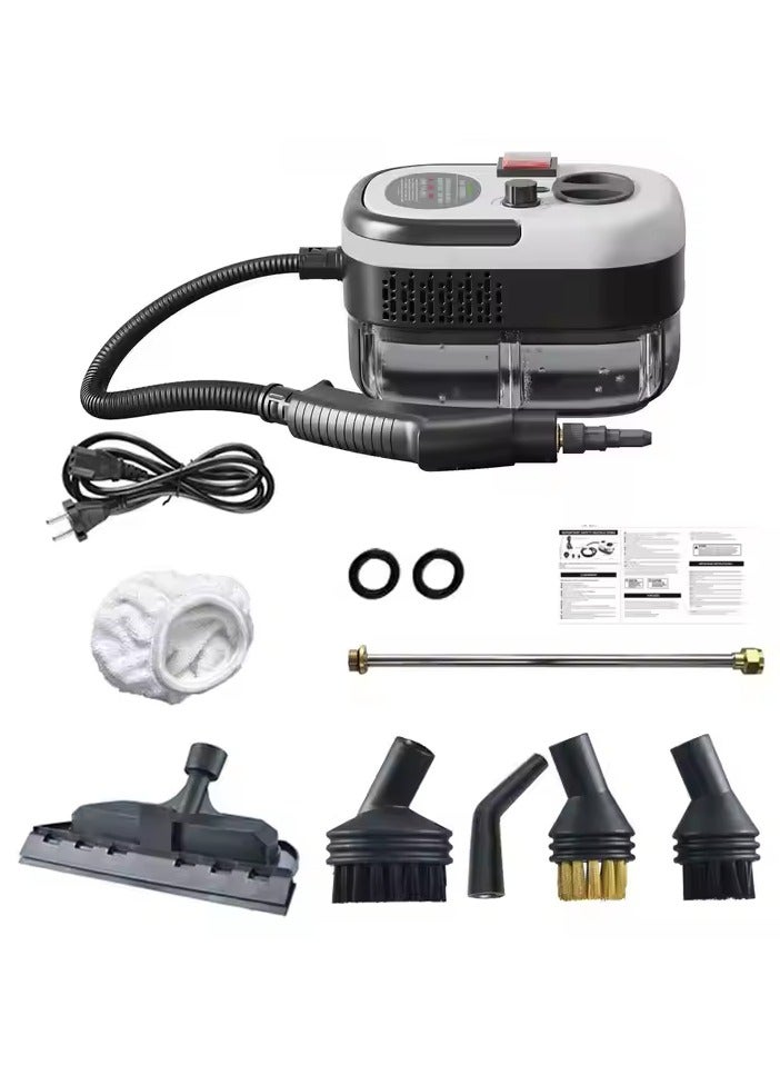 2500W High Pressure Handheld Steam Cleaner with 1100ml…