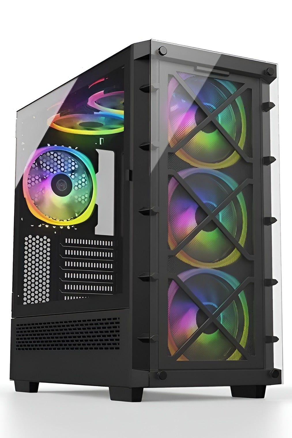 Compare RTX 4060 Gaming PC Core i512400F  16GB RAM 3200MHz  Nvme 1TB SSD  NVIDIA GeForce RTX 4060 8GB Black at KSA Price