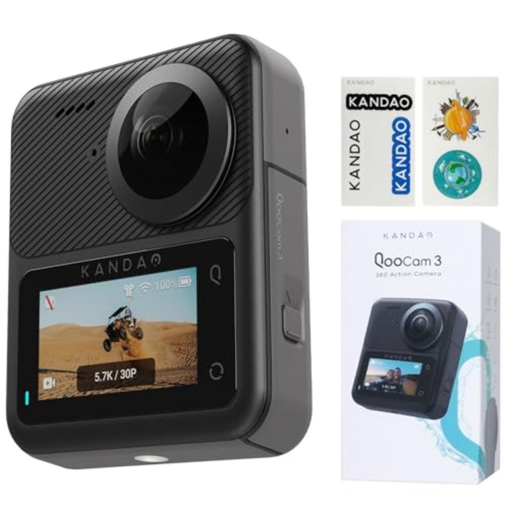 Qoocam 3 Superior Panoramic Action Camera 8K…