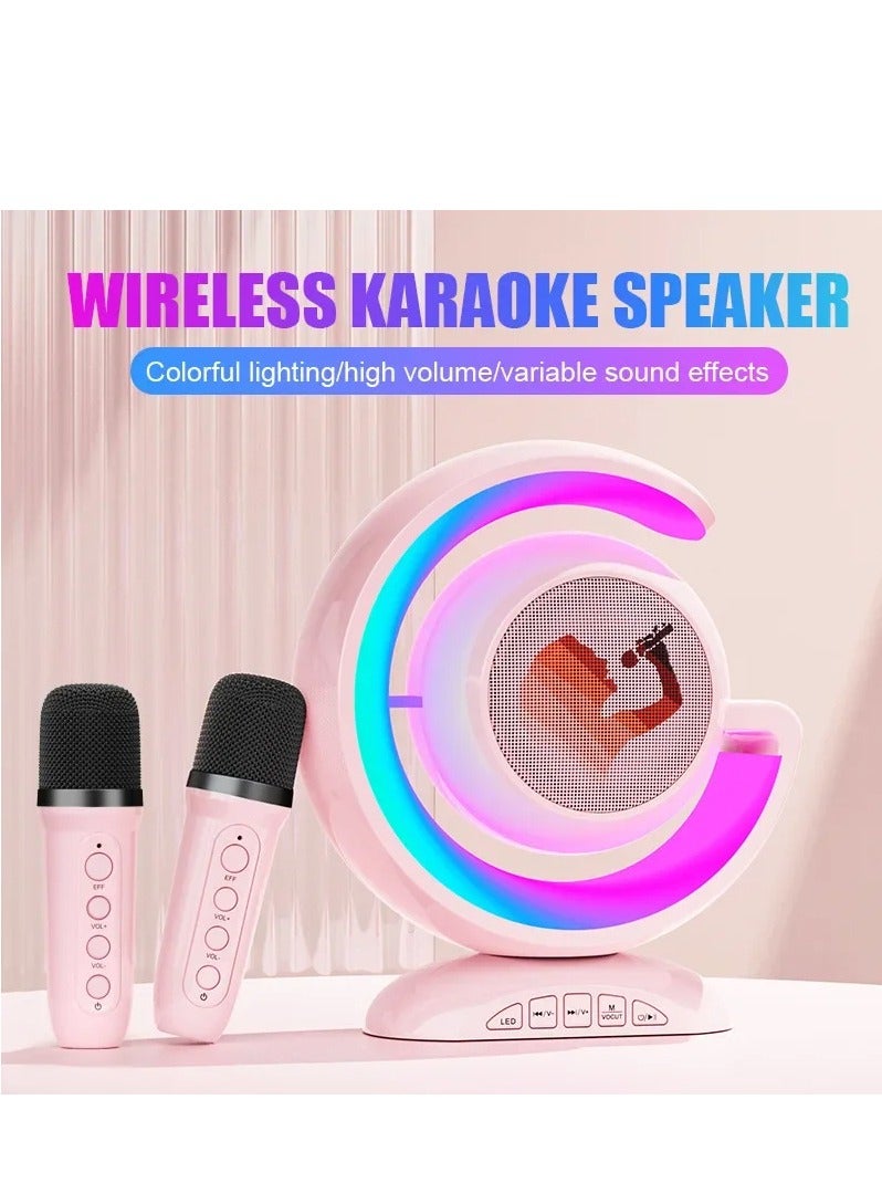 YS-110 Portable Bluetooth Speaker Cool LED Light…