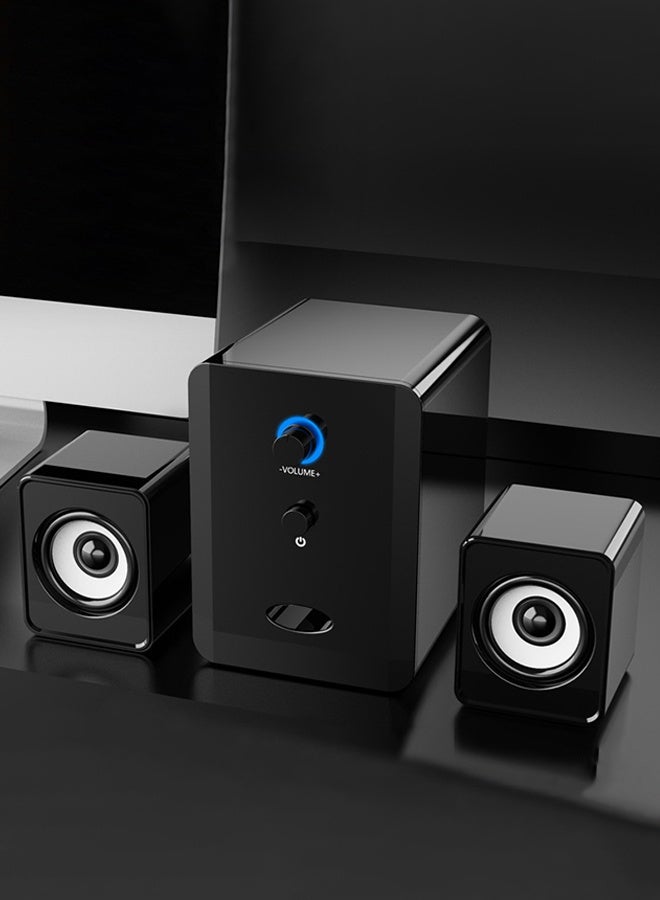 Computer speaker, home desktop Bluetooth speaker three…