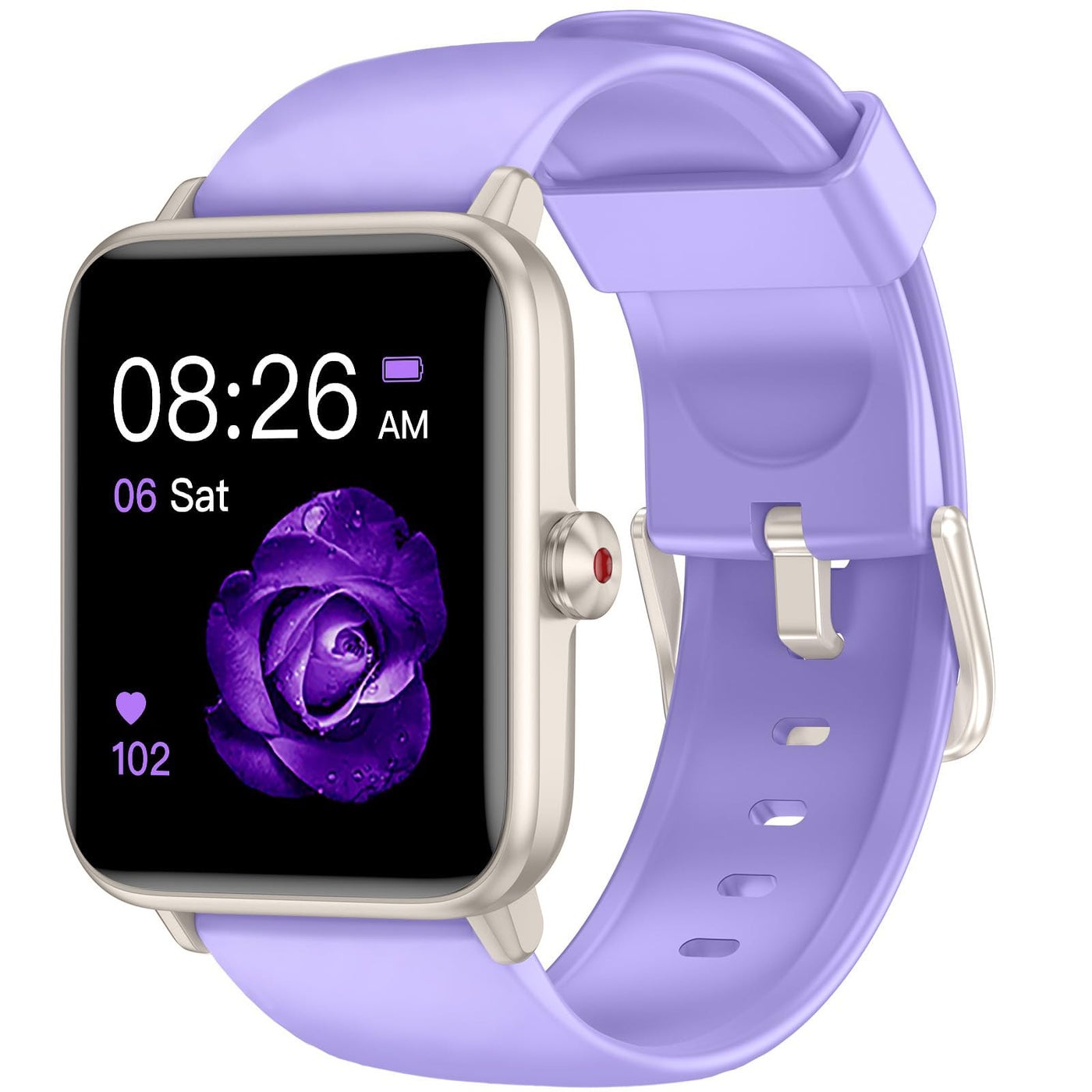 Compare Smart Watch, Fitness Tracker with Heart Rate Monitor, Blood Oxygen, Sleep Tracking, 1.5 Inch Touchscreen Smartwatch for Android iOS Swimming Waterproof Pedometer Step Calories Tracker for Women Men at KSA Price