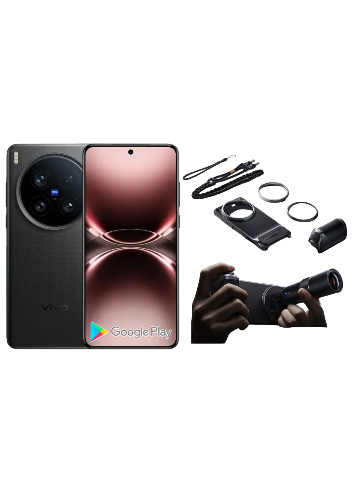 Compare Vivo X200 Ultra Black 256GB 12GB RAM Cell Phone 200.0MP Camera Snapdragon 8 Elite 90W Charge 6000mAh Battery 6.82? AMOLED 120HZ |Chinese Spec | Experience vivid visuals on the 6.82inch 2K AMOLED display with a 120Hz refresh r at KSA Price