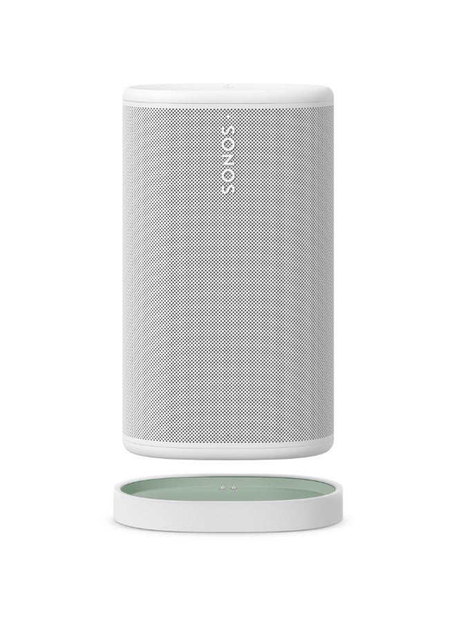 Compare Play  Wireless Bluetooth WiFi Speaker with Wireless Charging Base PLAYPR21 White at KSA Price