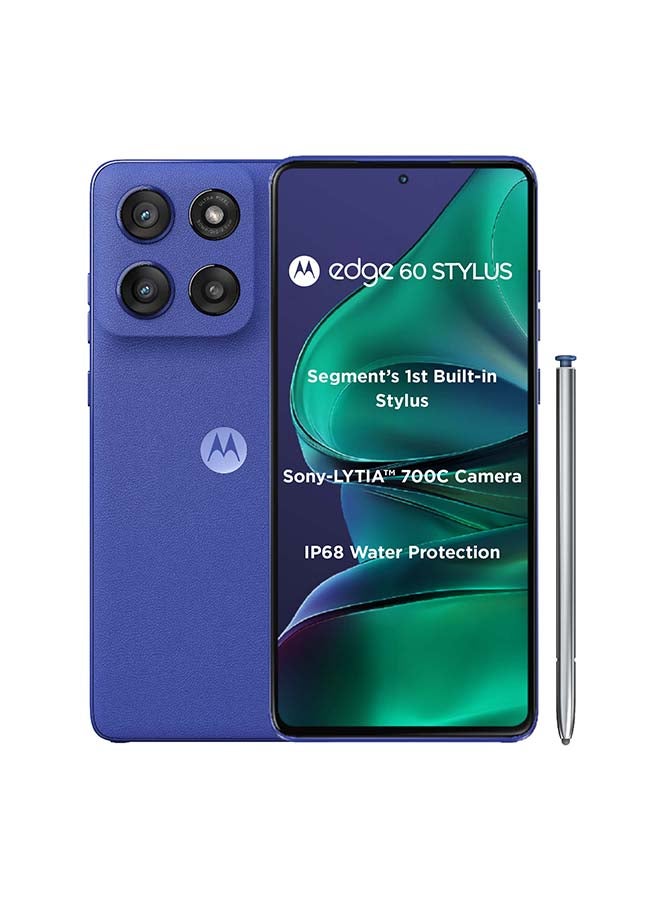 Compare Edge 60 Stylus 5G Dual SIM PANTONE Surf the web Blue 8GB RAM 256GB  Middle East Version at KSA Price