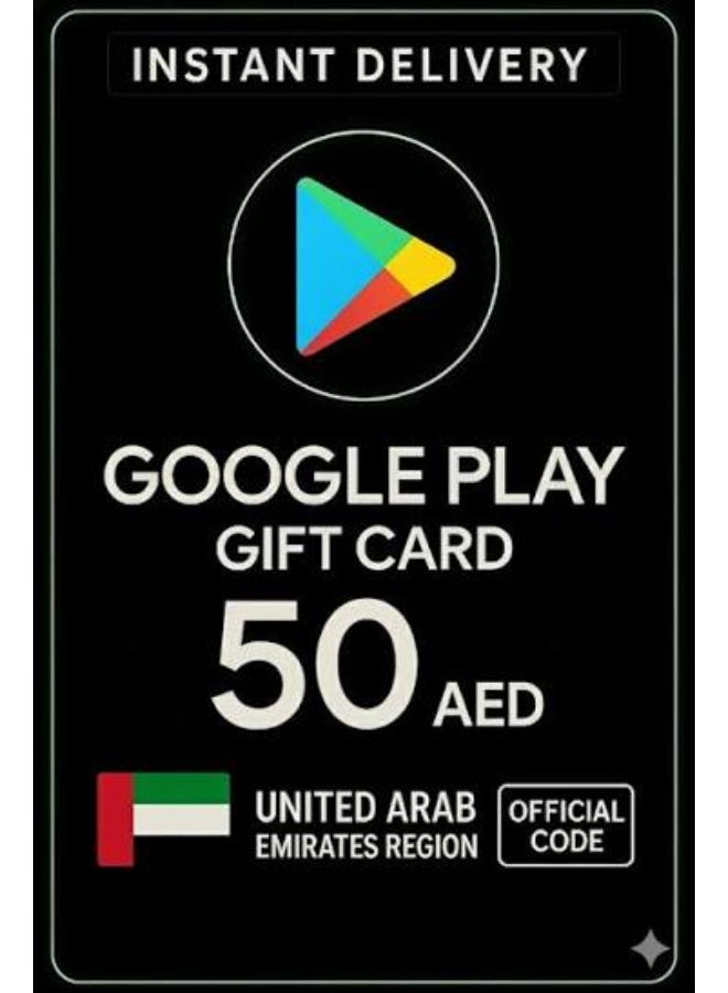 Compare Google Play Gift Card Digital Code 50 AED UAE at KSA Price