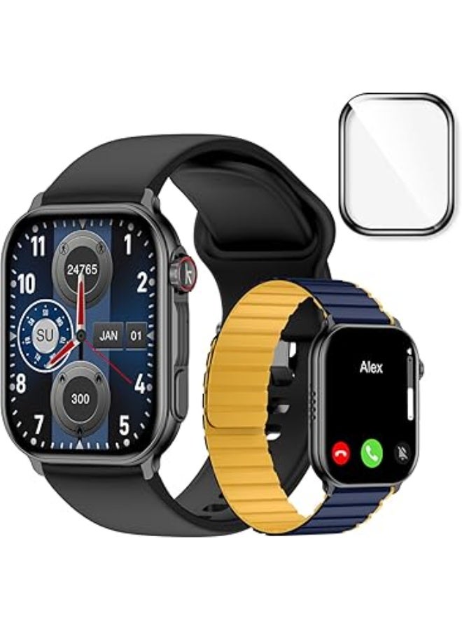 Compare KIESLECT Kieslect Smart Watch Men Women  Black02 at KSA Price