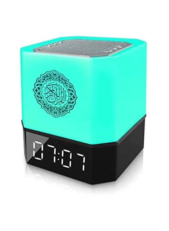 Compare CRONY 229 TOUCH LAMP QURAN SPEAKER with Azan Clock, 7Color Lights, Bluetooth Control, 8GB Memory & 18 Reciters, Islamic Learning Cube at KSA Price