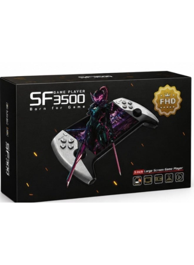SF3500 Handheld Retro Game Console, 5-inch HD Display,…