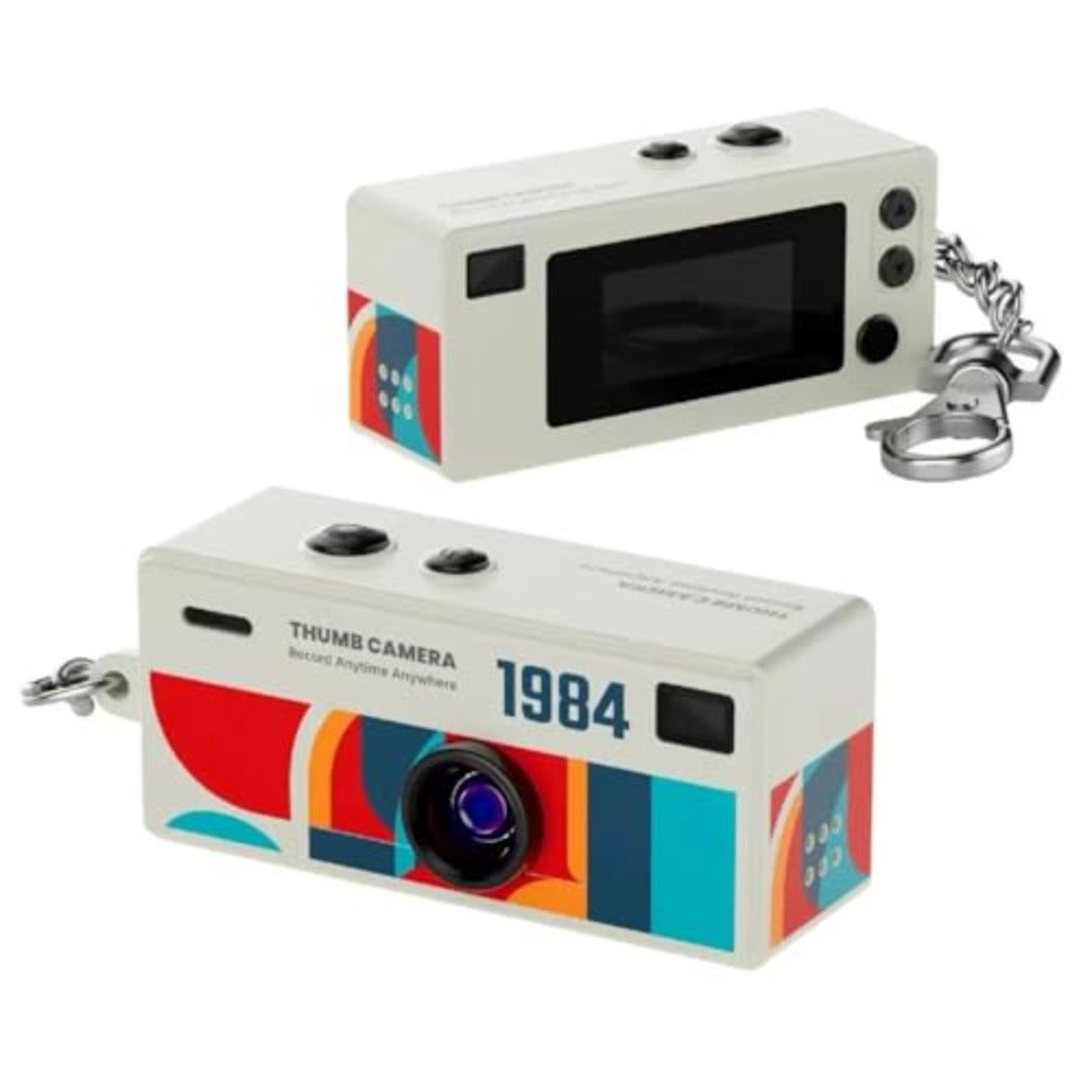 Travel Vlogging keychain digital camera, retro pocket…